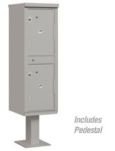 2 Door Outdoor Parcel Storage Locker